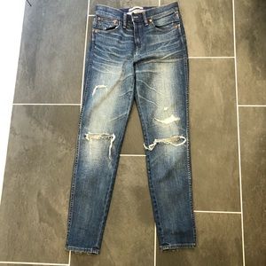 Madewell 9” Skinny High Riser Jeans